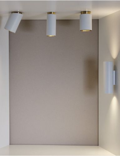 DCW Editions Tobo C85 DIAG Loftlampe Ø: 8,5 cm - Hvid