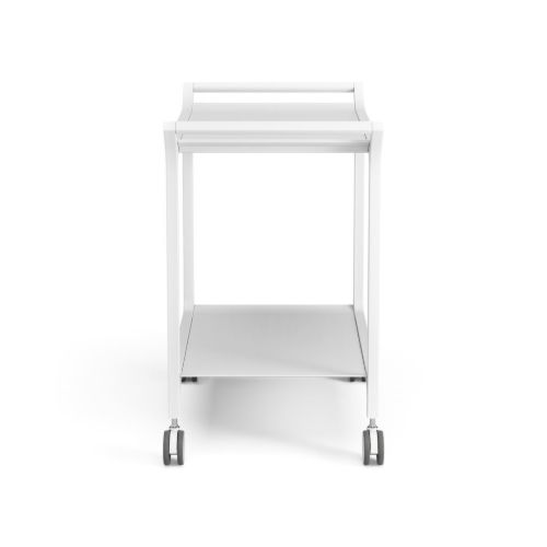 Swedese Teatime Trolley B: 75 cm - Hvidlakeret Ask