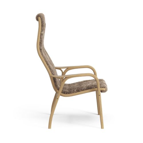 Swedese Lamini Børnestol SH: 32 cm - Olieret Eg/Fåreskind Sahara