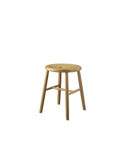 FDB Møbler J27 Skammel Svanemærket H: 45 cm - Bøg/Lakeret