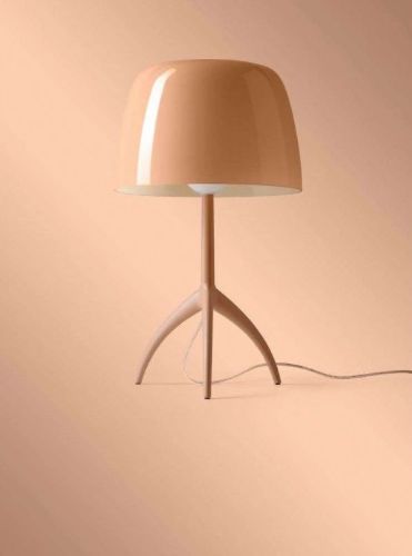 Foscarini Lumiere Nuances Piccola Bordlampe H: 34,5 cm - Cipria