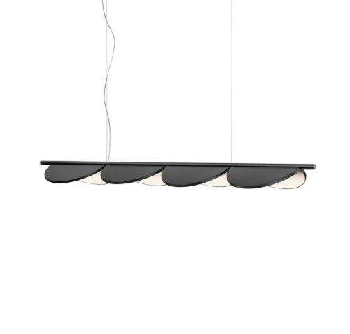 FLOS Almendra S4 Linear Loftlampe L: 166,5 cm - Anthracite
