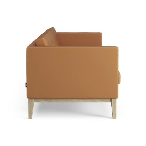 Swedese Madison 3 pers. Sofa med Knapper B: 210 cm - Lakeret Eg/Soft 54035