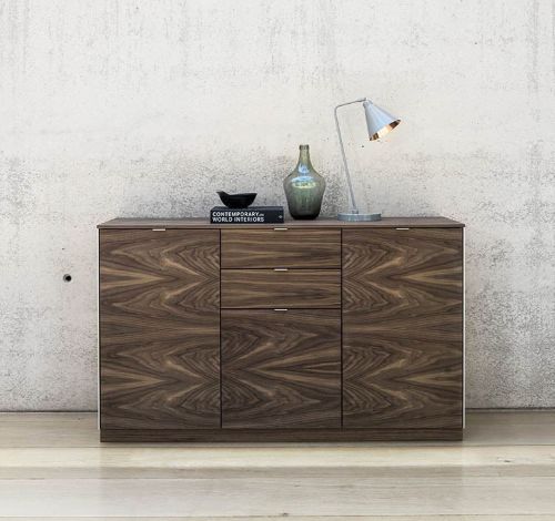 Skovby SM932 Skænk 88 x 146 cm - Lakeret Valnød