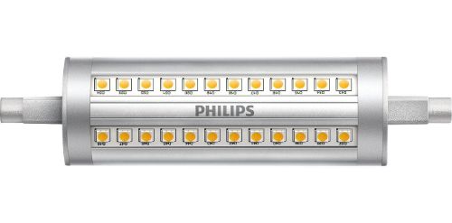 PHILIPS LED Spot 14W (120W) R7S Dæmpbar H: 11,8 cm - Hvid
