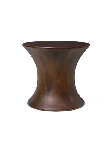 Ferm Living Spin Stool H: 30 cm - Brown