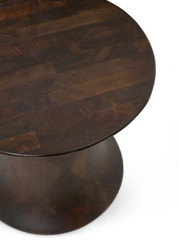 Ferm Living Spin Stool H: 30 cm - Brown
