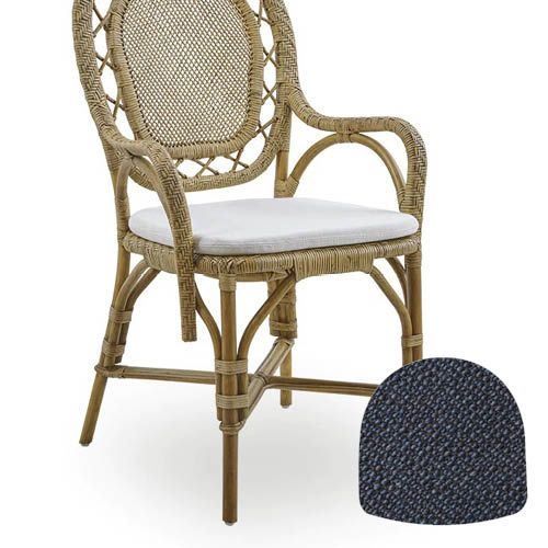 Sika-Design Hynde til Romantica Spisebordsstol 45x43 cm - A635 Youtoo Dark Blue