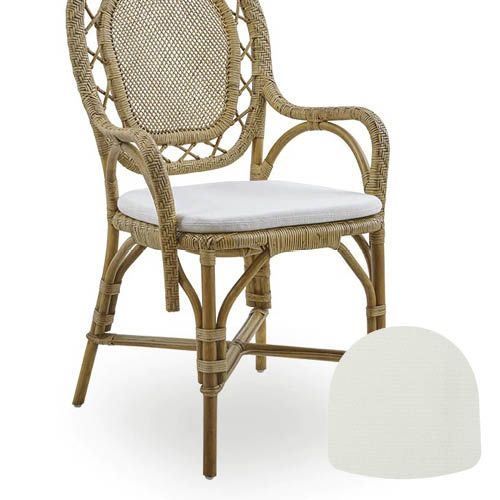 Sika-Design Hynde til Romantica Spisebordsstol 45x43 cm - B450 Tempotest White