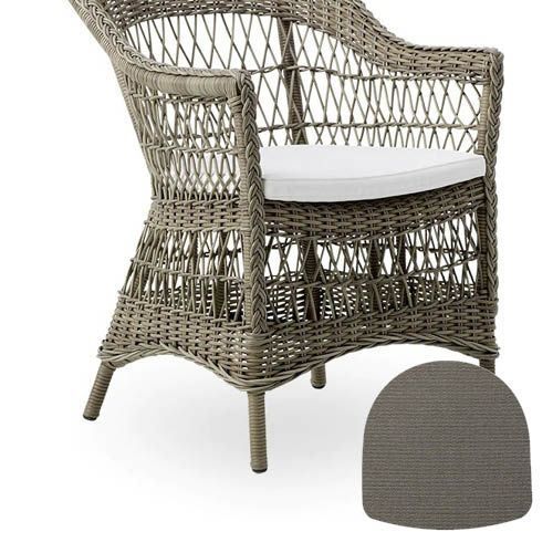 Sika-Design Hynde til Charlot & Marie Exterior Havestol 48x48 cm - B456 Tempotest Taupe