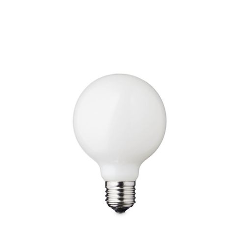 Design By Us Globe Bulb Ø80 E27 5W LED Dimmable H: 12 cm - Milky