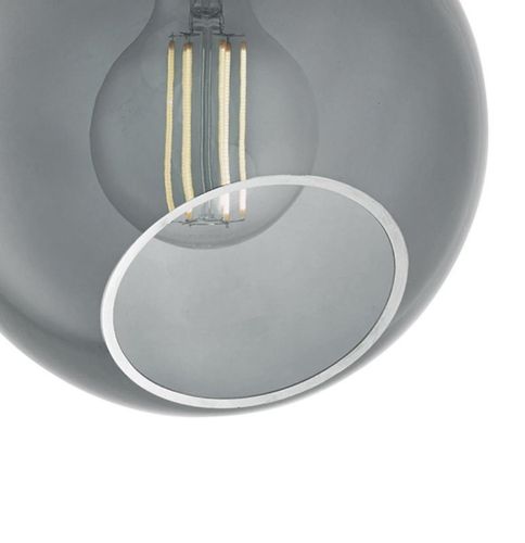 Design By Us Ballroom Pendant Ø: 20 cm - Smoke/Black
