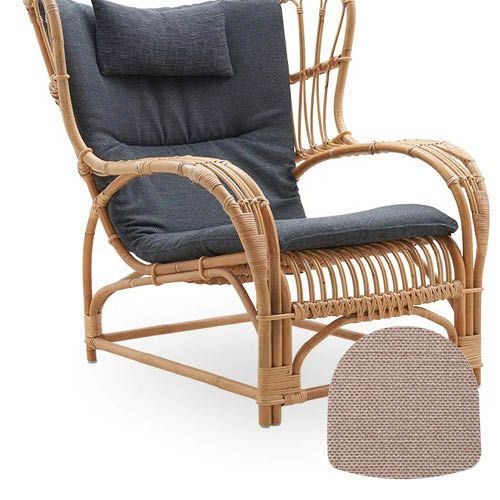 Sika-Design Hynde til Teddy Lænestol 120x70 cm - A656 Wolota Old Rose