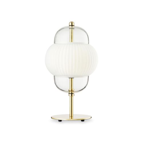 Design By Us Shahin Table Lamp H: 43 cm - Opal/Brass