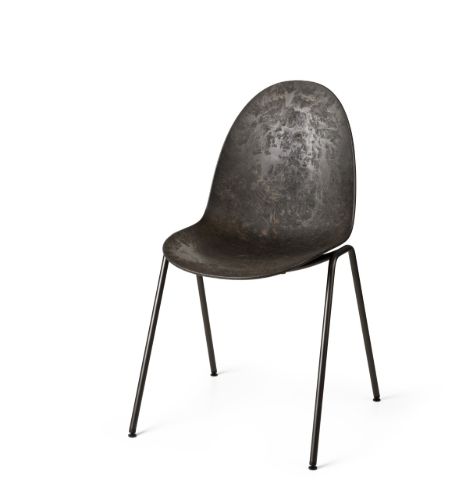 Mater Eternity Sidechair SH: 46 cm - Coffee Waste Black