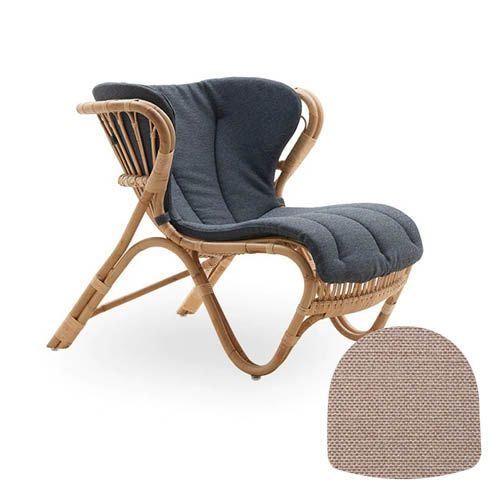 Sika-Design Hynde til Fox Lænestol 105x98 - A656 Wolota Old Rose