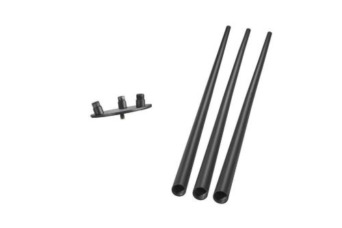 Nordlux Kettle Tripod 100 H: 102,3 cm - Sort