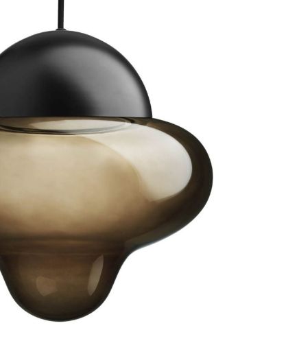 Design By Us Nutty XL Brown Pendant Ø: 30 cm - Brown/Black