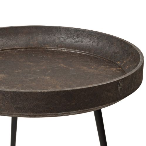 Mater Bowl Table Medium H: 52 cm - Coffee Waste Black