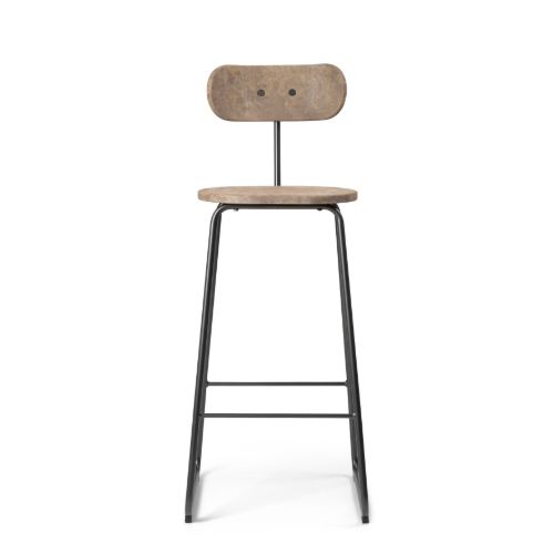 Mater Earth Stool Backrest SH: 74 cm - Coffee Waste Light