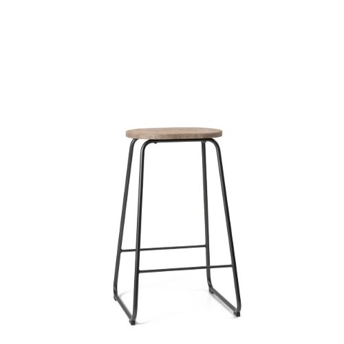 Mater Earth Stool SH: 69 cm - Coffee Waste Light