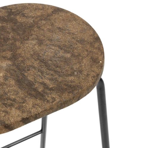Mater Earth Stool SH: 69 cm - Beer Waste Edition