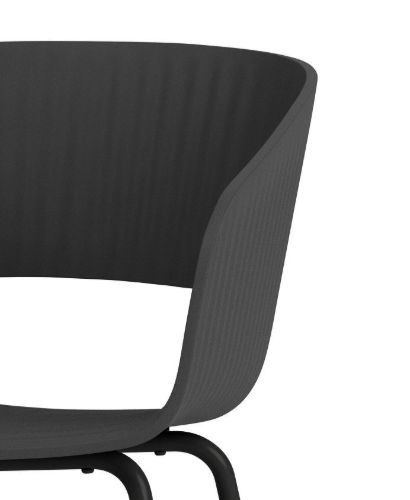 Montana Marée 401 Dining Spisebordsstol SH: 45,9 cm - 05 Black