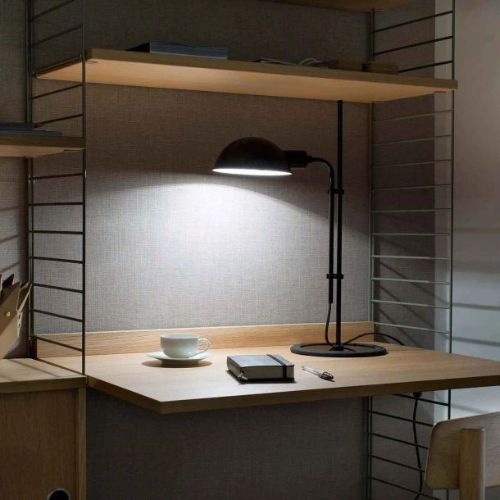 Lampefeber Funiculi Bordlampe H: 50,3 cm 46W - Sort