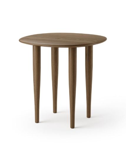 Brdr. Krüger Jari Sidebord C45 Ø: 45 cm - Røget Eg/Olieret