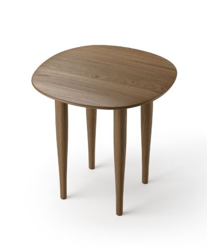 Brdr. Krüger Jari Sidebord C45 Ø: 45 cm - Røget Eg/Olieret