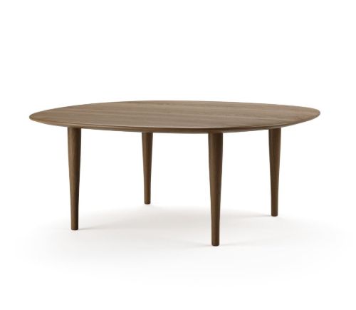Brdr. Krüger Jari Sidebord C85 Ø: 85 cm - Røget Eg/Olieret
