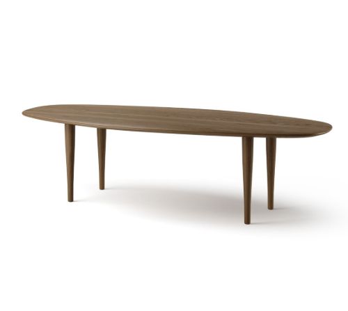 Brdr. Krüger Jari Sofabord E130 130 x 58 cm - Røget Eg/Olieret