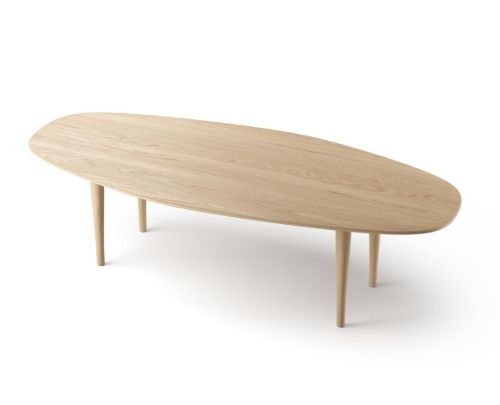 Brdr. Krüger Jari Sofabord E130 130 x 58 cm - Eg/Olieret