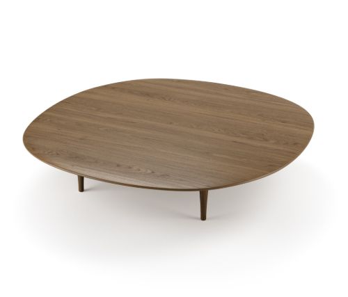 Brdr. Krüger Jari Sidebord C118 Ø: 118 cm - Røget Eg/Olieret