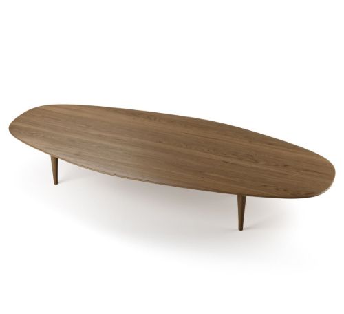 Brdr. Krüger Jari Sofabord E180 180 x 80 cm - Røget Eg/Olieret