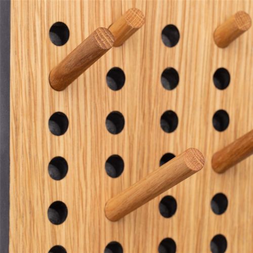 We Do Wood Scoreboard Large Vertical H: 100 cm - Oak
