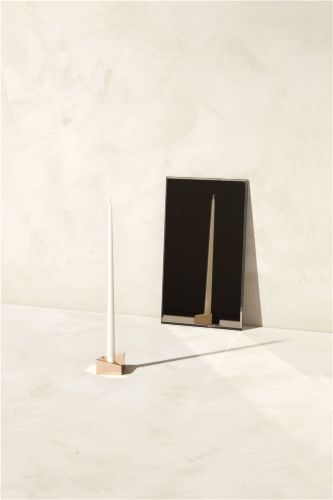 STOFF Nagel Reflect Candle Holder Small D: 4,5 cm - Rose Gold