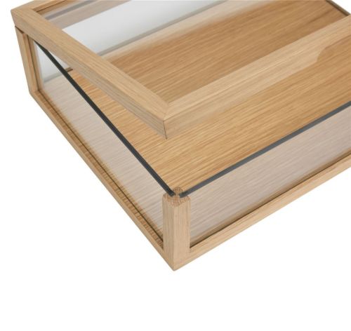 Hübsch View Display Box Large 30x80 cm - Natural