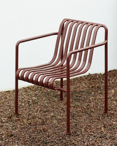 HAY Palissade Dining Armchair SH: 45 cm - Iron Red
