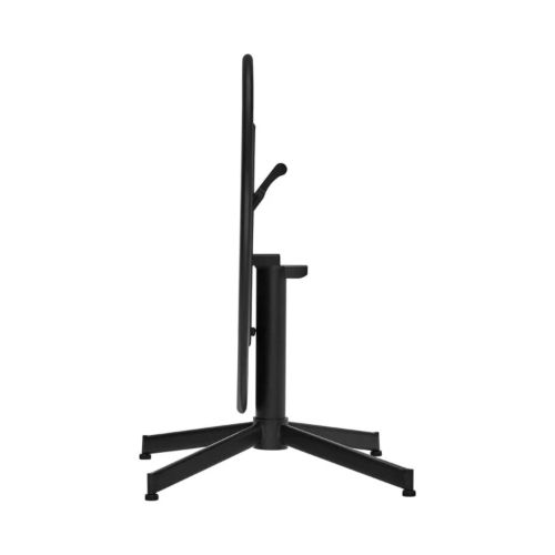 House Doctor Helo Havebord m. Vippefunktion Ø: 70 cm - Jern/Sort