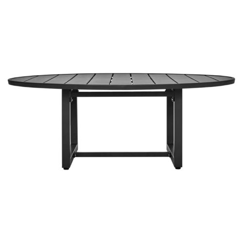 House Doctor Helo Havebord Lav Ø: 120 cm - Jern/Sort
