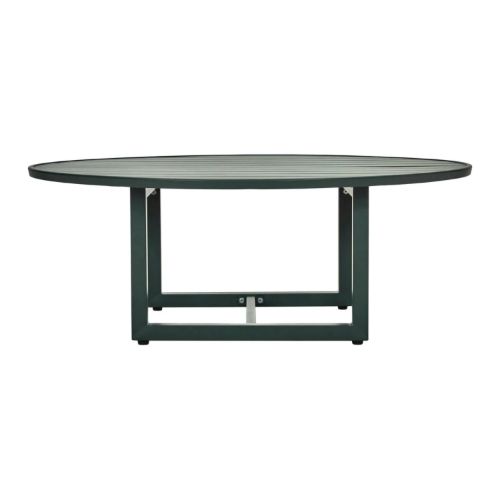 House Doctor Helo Havebord Lav Ø: 120 cm - Jern/Grøn