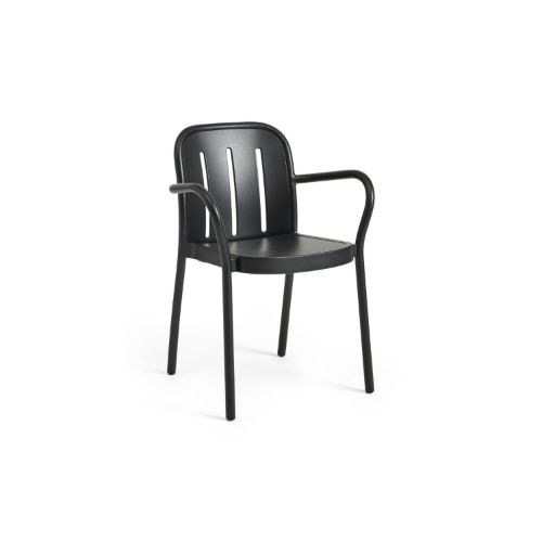 HAY Deville Armchair H: 80 cm - Anthracite
