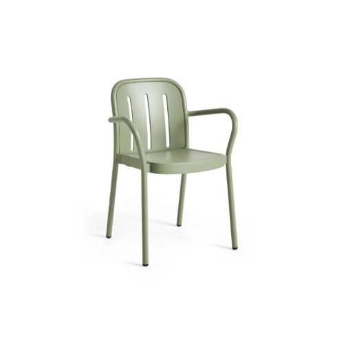 HAY Deville Armchair H: 80 cm - Thyme Green