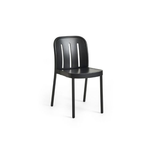 HAY Deville Chair H: 80 cm - Anthracite 