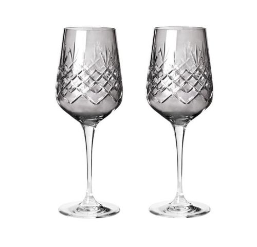 Frederik Bagger Crispy Madame Hvidvinsglas 2 stk 35 cl - Dark/Røget