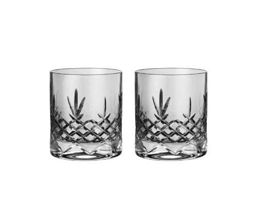 Frederik Bagger Crispy Lowball Glas 2 stk 38 cl - Dark/Røget