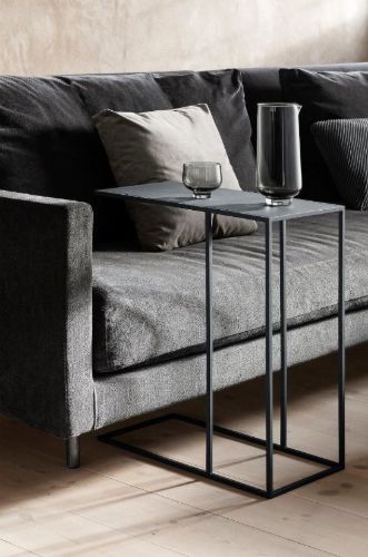 Blomus Fera Side Table 50x58 cm - Mourning Dove OUTLET