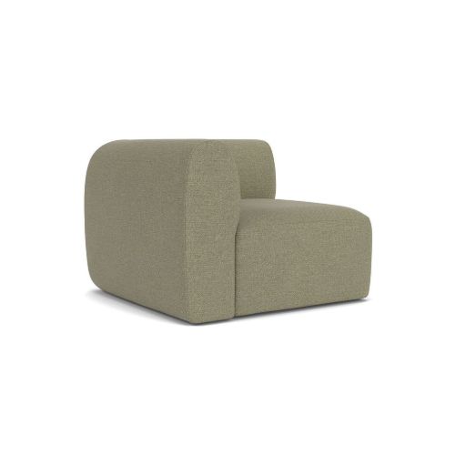 FDB Møbler L47 Korinth Ventre Hjørne Modul Sofa B: 93 cm - Prairie Green