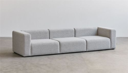HAY Mags 3 Seater Combination 1 L: 268,5 cm - Hallingdal 116/Black Stained Beech 